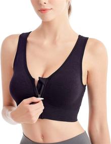 img 2 attached to 👙 INIBUD Women's Post Surgery Wirefree Removable Clothing: Comfortable Lingerie, Sleepwear & Lounge