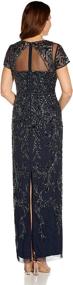 img 2 attached to Adrianna Papell Womens Beaded GLACIER