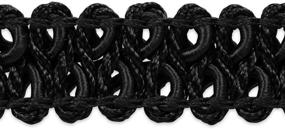 img 3 attached to 🎀 Expo International Black Alice Classic Woven Braid Trim, 20 Yard Cut – Shop Now!