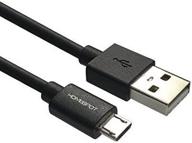 🔌 homespot sync & charge 6.6ft (2м) длинный micro usb к usb кабель - дополнительно прочный зарядный шнур - 1 упаковка (черный) логотип