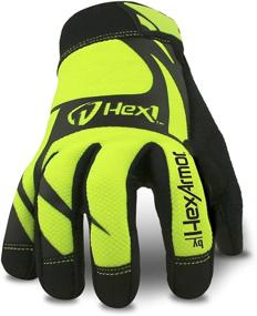 img 3 attached to HexArmor Hex1 Light Gloves Slip Resistant
