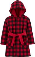 👶 carter's baby and toddler boys' hooded sleeper robe: cozy comfort for your little one logo