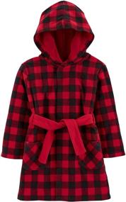 img 3 attached to 👶 Carter's Baby and Toddler Boys' Hooded Sleeper Robe: Cozy Comfort for Your Little One