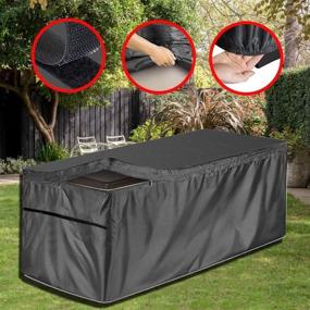 img 2 attached to Waterproof Outdoor Storage Protects Ottoman