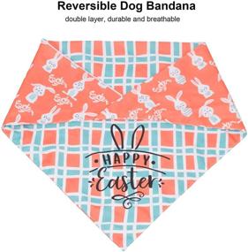 img 1 attached to Easter Bandana Reversible Festival Triangle