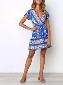 img 2 attached to ZESICA Womens Summer Bohemian Floral Women's Clothing and Dresses