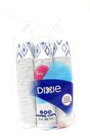 🥤 convenient 2-pack of 600-count dixie 3 ounce bath cups - assorted designs logo