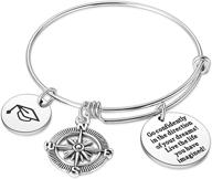 🎓 graduation gifts for women girls - nimteve graduation bangle bracelet: perfect grad gifts for graduates, friends with inspirational message - motivational jewelry for her logo