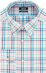 img 1 attached to 👔 IZOD Regular 16.5 33 Sleeve Men's Clothing: Classic and Comfy Style for Men