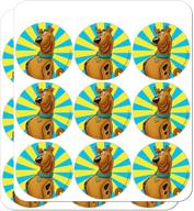 🐶 scooby-doo character planner calendar stickers: perfect for scrapbooking and crafting logo