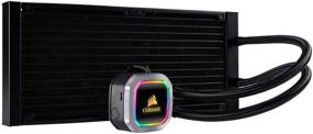 img 2 attached to 💦 Corsair H115i RGB Platinum Liquid CPU Cooler - 280mm, Dual ML140 RGB PWM Fans, Intel 115x/2066, AMD AM4/TR4