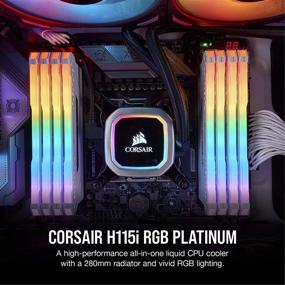 img 3 attached to 💦 Corsair H115i RGB Platinum Liquid CPU Cooler - 280mm, Dual ML140 RGB PWM Fans, Intel 115x/2066, AMD AM4/TR4