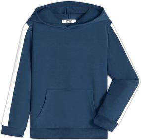 img 4 attached to Boyoo Hoodie Sweatshirt Pullover Hooded Boys' Clothing in Fashion Hoodies & Sweatshirts