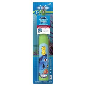 img 3 attached to 🐠 Зубная щетка Oral-B Pro-Health Stages Finding Dory для детей - с батарейным питанием | Дополнительно мягкие щетинки | 1 штука