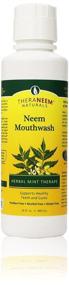 img 3 attached to TheraNeem Neem Herbal Mint Mouthwash for Freshening Breath and Promoting Gum and Teeth Health - Vegan, 16oz, Great Mint Taste