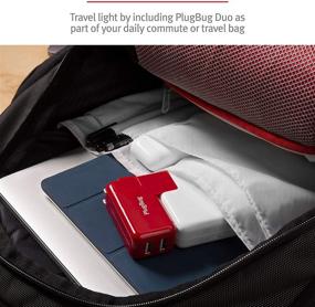 img 1 attached to 🔌 Twelve South PlugBug Duo: All-in-one MacBook Global Travel Adapter with Dual iPhone/iPad/USB Charger