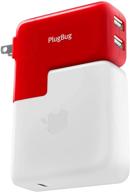 🔌 twelve south plugbug duo: all-in-one macbook global travel adapter with dual iphone/ipad/usb charger logo