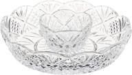 🍽️ godinger crystal appetizer serving platter: elegant and versatile serveware for your delights logo