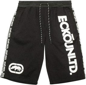 img 4 attached to 🩳 ECKO Sweat Shorts for Men: Ultimate Versatile Workout Shorts with Convenient Pockets