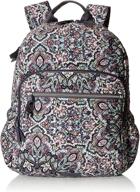 vera bradley signature cotton backpack: women's handbags & wallets in stylish fashion backpacks logo