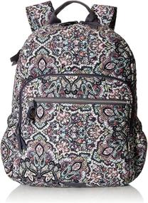 img 4 attached to Vera Bradley Signature Cotton Backpack: Women's Handbags & Wallets in Stylish Fashion Backpacks