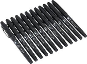 img 4 attached to 🖊️ Mr. Pen - Pack of 12 Fast-Drying, Smear-Free Black Fine Point Pens for Journaling, Bible Journaling, Planner Marking, and More