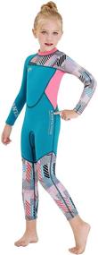 img 1 attached to JELEUON Neoprene Thermal Swimsuit for Boys - Protective Clothing