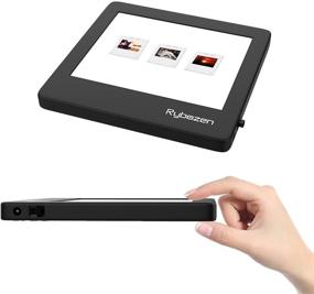img 1 attached to 📷 Rybozen Ultra-Thin Portable Slide Scanner: Best 5 x 4 Inches LED Light Panel for Photo Slides, Negatives, and Film Viewing, USB Powered
