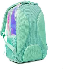 img 1 attached to 🦄 Glitter Lightweight Unicorn Reversible Backpack for Kids' Furniture, Decor, and Storage in Backpacks and Lunch Boxes