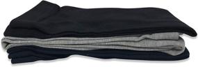 img 1 attached to Andrew Scott Men's Thermal Underwear Set: 2 Piece & 6 Piece Base Layer Long Sleeve + Long Pant (1 & 3 Pack Mix Match Options)