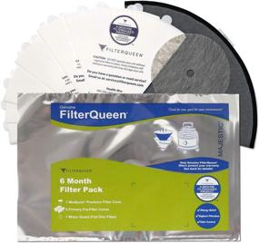 img 2 attached to 🏠 Filter Queen Majestic Replacement Filters - 6 Month Filter Cone Pack: Superior Filtration for a Cleaner Home