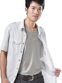 img 1 attached to LVFEIER Radiation Shield T Shirt V Neck