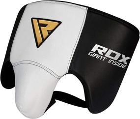 img 4 attached to 🥋 RDX Groin Protector: Premium Cowhide Leather Abdo Gear for Martial Arts Training - SATRA Approved Jockstrap Abdominal Guard for Boxing, Muay Thai, MMA Fighting, Kickboxing, Sparring, and Taekwondo