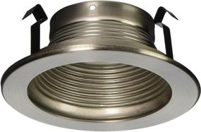 img 2 attached to 🔆 Enhance Your Space with the Baffle Recessed Fixture in Brushed Finish