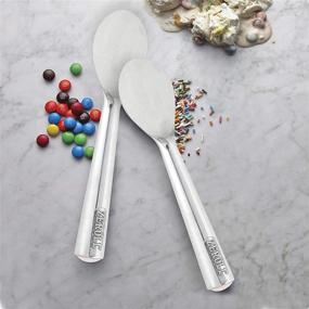 img 3 attached to Zeroll Zelato Tubmate Gelato Spade: Aluminum, Self-Defrosting, Made in USA, 9-Inch Silver Blade