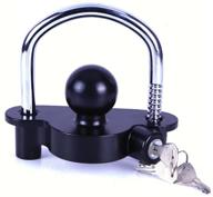 🔒 обезопасьте свою сцепку прицепа с замком ac-dk black universal coupler lock - надежная сталь, регулируемый и удобный замок - поставляется с 3 ключами для дополнительного удобства. логотип