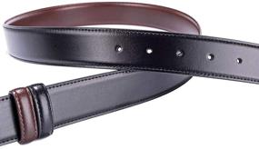 img 2 attached to Vatees Without Buckle Double Adjustable Men's Accessories for Belts