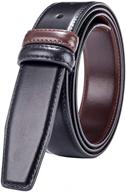 vatees without buckle double adjustable men's accessories for belts logo