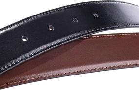 img 1 attached to Vatees Without Buckle Double Adjustable Men's Accessories for Belts