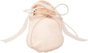 img 3 attached to 👯 Capezio Canvas Juliet Ballet Shoe for Toddler/Little Kid 2028C II