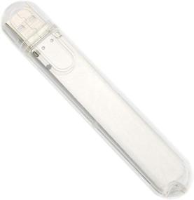 img 1 attached to 🔦 Переносной мини-фонарик на 8 светодиодов с USB-подключением - набор из 2 шт. для походов, ночного освещения, Power Bank - теплый белый