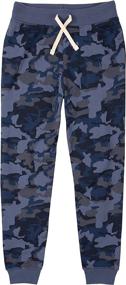 img 3 attached to Nautica Boys' Clothing - School Uniform Fleece Sweatpants in Pants