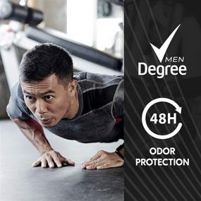 img 1 attached to 💪Стик-антиперспирант Deegree Men UltraClear (2.7 унций, 12 штук): продолжительная защита от пота и запаха на 48 часов, черно-белый со технологией MotionSense