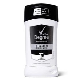 img 4 attached to 💪Стик-антиперспирант Deegree Men UltraClear (2.7 унций, 12 штук): продолжительная защита от пота и запаха на 48 часов, черно-белый со технологией MotionSense