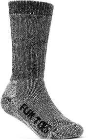 img 1 attached to FUN TOES Childrens Thermal Merino Boys' Clothing and Socks & Hosiery