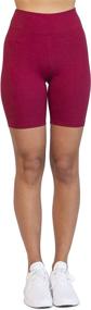img 1 attached to 💁 OCOMMO Women's 3-Inch Waist Biker Shorts - Thigh-Saving Under Dress Shorts