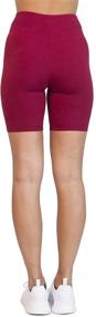 img 2 attached to 💁 OCOMMO Women's 3-Inch Waist Biker Shorts - Thigh-Saving Under Dress Shorts