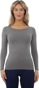 img 3 attached to Bodtek Womens Thermal Underwear Stretchable Sports & Fitness