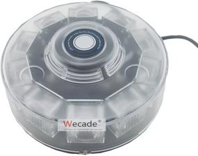 img 2 attached to 🚨 Wecade High Intensity 10 LED 30W Volunteer Firefighter Emergency Vehicle Magnetic Mount Strobe/Flash Beacon Warning Light - Green