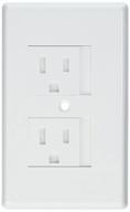 25-pack bulk standard white electrical outlet covers - mommys helper - safe plate logo